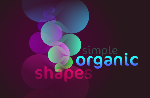Simple organic shapes in Illustrator